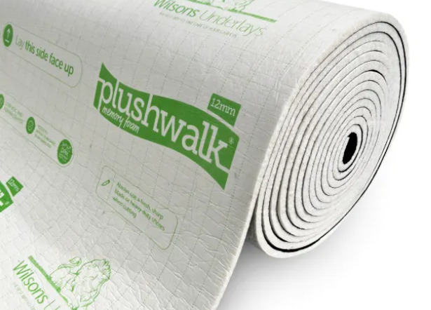 Plushwalk 12mm Carpet Underlay Roll