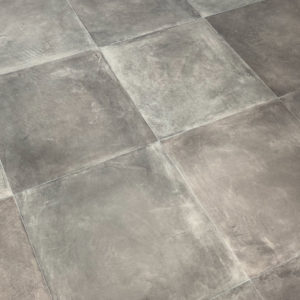 Grey Tile Lino